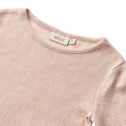 New Wheat Agi genser i ull, pale lilac Ullgensere Jente 3-10 År | Ullgensere Gutt 3-10 År