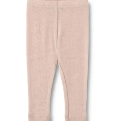 Discount Wheat Agi leggings i ull til baby, Pale Lilac Ullbukser Baby | Ullbukser Gutt 3-10 År