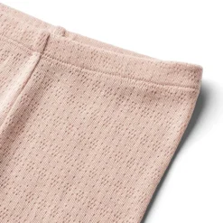 Discount Wheat Agi leggings i ull til baby, Pale Lilac Ullbukser Baby | Ullbukser Gutt 3-10 År