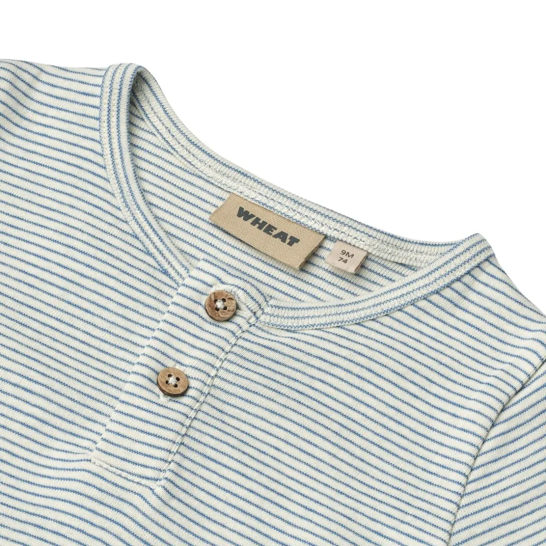 Sale Alfred romper til baby, blue stripe Rompere Baby Gutt