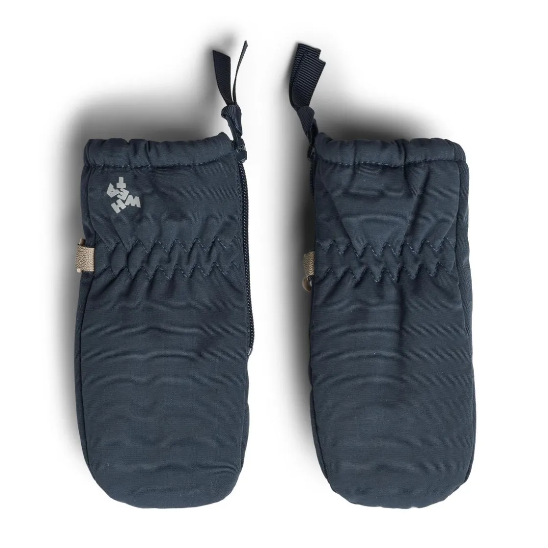 Sale Wheat babyvotter med glidelås, Dark blue Votter Og Vanter Baby
