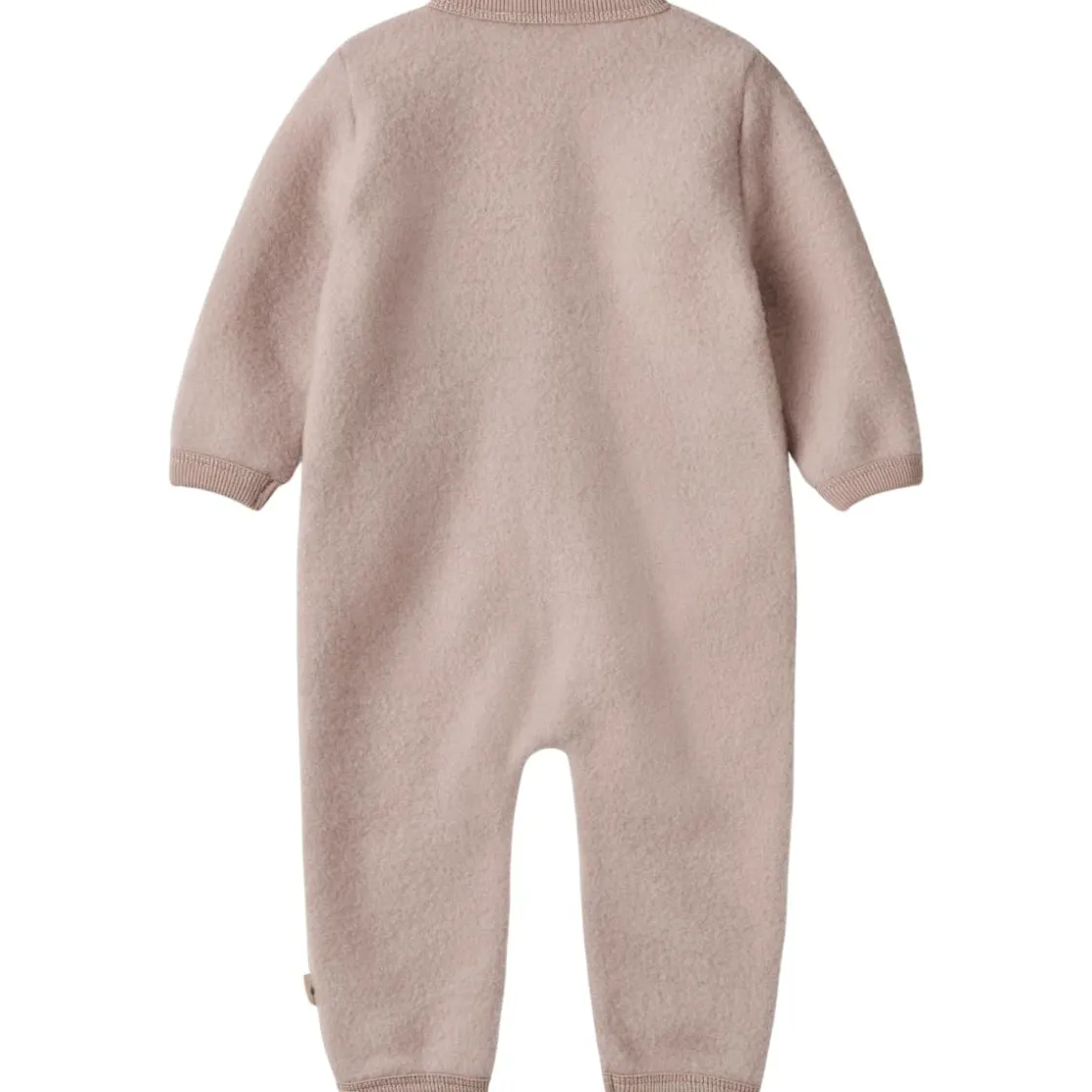 Outlet Wheat Levi ullfleecedress til baby, dry rose Heldresser / Kjøredresser Baby | Heldresser & Pyjamaser Jente