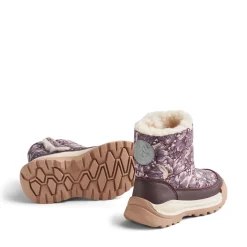 Clearance Wheat Liza Tex vintersko til barn, Purple dawn Vintersko