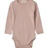 Clearance Wheat Lucca body i ull, dry rose Ullbody Og Ullgensere Baby | Ullbodyer Baby Jente