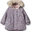 New Wheat Mathilde vinterjakke til baby, Winter flowers Jakker Barn | Jakker Baby