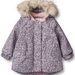 New Wheat Mathilde vinterjakke til baby, Winter flowers Jakker Barn | Jakker Baby