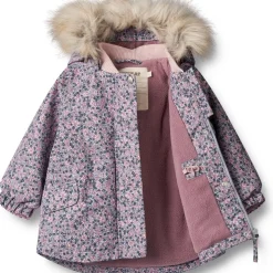 New Wheat Mathilde vinterjakke til baby, Winter flowers Jakker Barn | Jakker Baby