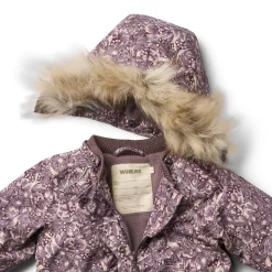 Sale Wheat Mathilde vinterjakke til baby, Purple tulips Jakker Barn | Jakker Baby
