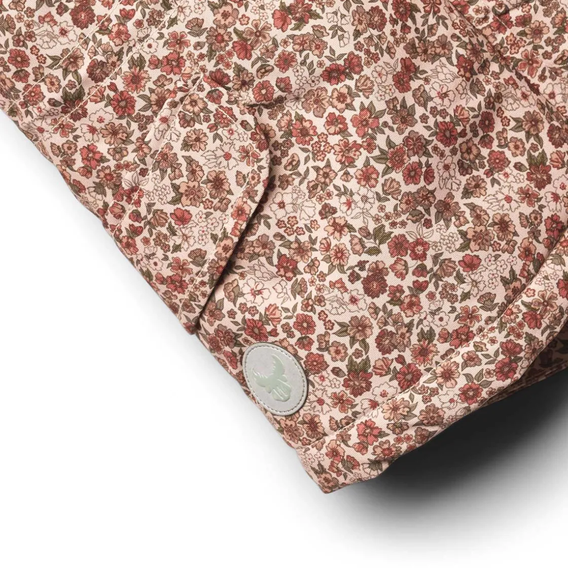 Discount Wheat Mathilde vinterjakke til baby, rose dust flowers Jakker Barn | Jakker Baby