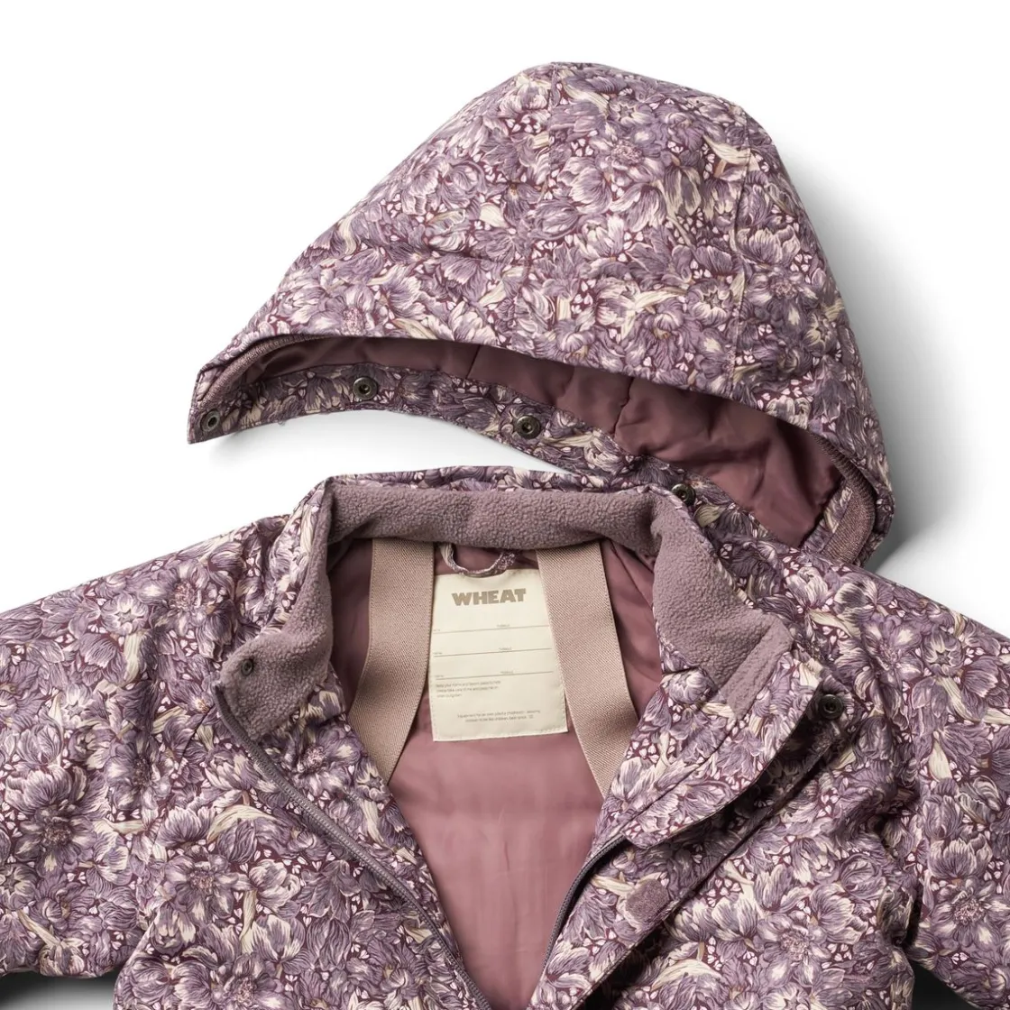 Online Wheat Miko vinterdress til barn, Purple tulips Parkdresser & Vinterdresser Barn