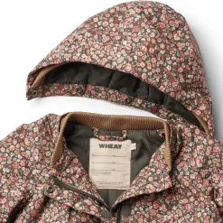 Fashion Wheat Mimmi vinterjakke til småbarn, eggplant buttercups Jakker Barn | Jakker Baby