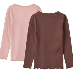 Online 2-pack Reese rib lace gensere til barn, rose frost Gensere & Overdeler Jente | Gensere & Overdeler Gutt