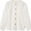 Fashion Petrine bluse til barn, ivory Penklær Jente | Juleantrekk Til Jente