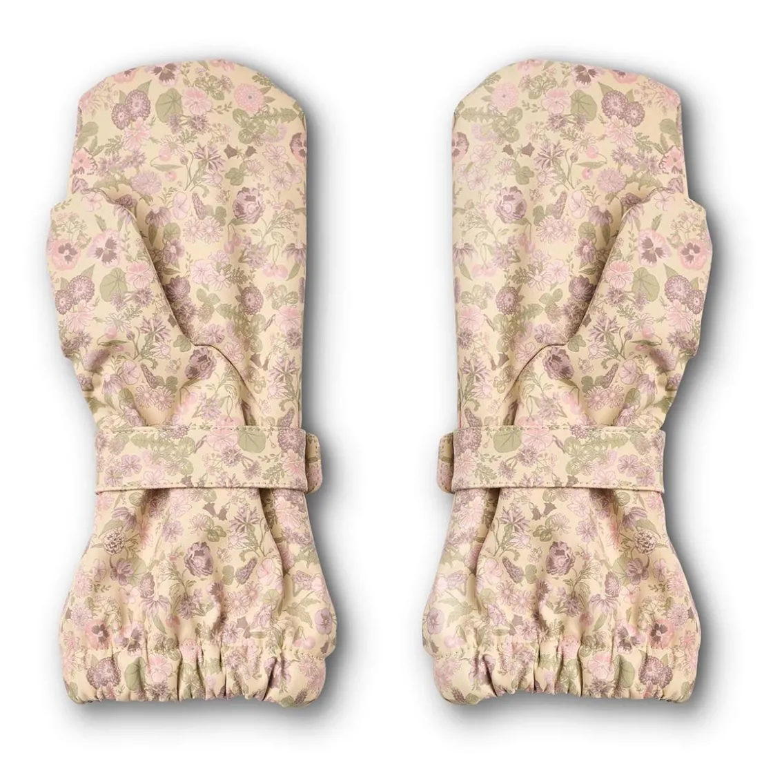Fashion Wheat Rily regnvotter til baby og barn, rose flower field Votter Og Vanter Barn | Votter Og Vanter Baby