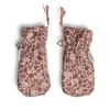 Hot Wheat zip vintervotter til baby, rose dust flowers Votter Og Vanter Baby